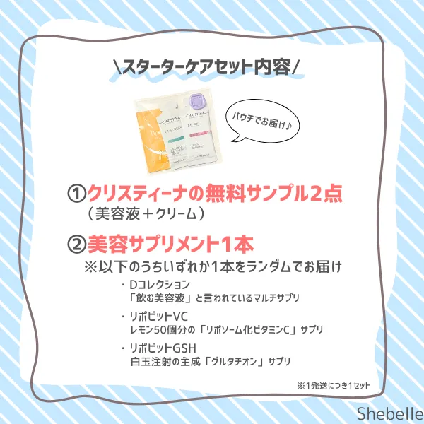 スターターケアセット内容